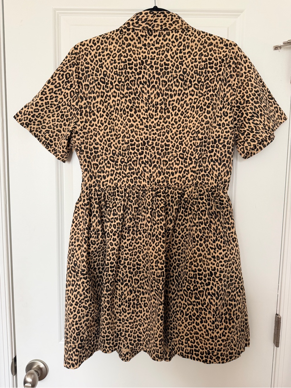 J.Crew Leopard Print Lined Jacket in Tan and Black - Picture 3 of 5
